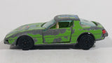 Vintage Yatming Mazda RX-7 "Ricky" Green No. 69 Die Cast Toy Car Vehicle with Opening Doors
