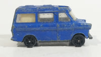 Vintage Corgi Juniors WhizzWheels Martin Walter Ford Transit Caravan Blue Die Cast Toy Car Vehicle - Treasure Valley Antiques & Collectibles