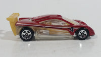 2008 Hot Wheels Top Speed GT Prototype 12 Metalflake Red Die Cast Toy Car Vehicle