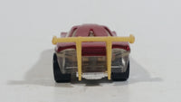 2008 Hot Wheels Top Speed GT Prototype 12 Metalflake Red Die Cast Toy Car Vehicle