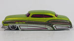 2010 Hot Wheels Cool 'N Custom So Fine Lime Green Die Cast Toy Car Vehicle