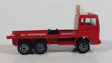 Vintage Majorette Renault Semi Delivery Truck Red 1/100 Die Cast Toy Car Vehicle Made in France - Treasure Valley Antiques & Collectibles
