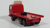 Vintage Majorette Renault Semi Delivery Truck Red 1/100 Die Cast Toy Car Vehicle Made in France - Treasure Valley Antiques & Collectibles