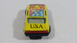 Vintage Yatming Pontiac Trans Am Turbo T/A #30 New York City U.S.A. No. 1030 Yellow Die Cast Toy Muscle Car Vehicle