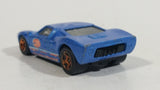 2008 Hot Wheels Web Trading Cards Ford GT - 40 Light Blue Die Cast Toy Race Car Vehicle