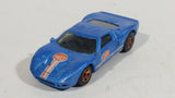 2008 Hot Wheels Web Trading Cards Ford GT - 40 Light Blue Die Cast Toy Race Car Vehicle - Treasure Valley Antiques & Collectibles