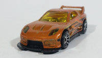 2008 Hot Wheels Customizers Corner Shop 24 / Seven Metalflake Light Brown Copper Die Cast Toy Car Vehicle - Treasure Valley Antiques & Collectibles