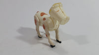 Vintage 1967 Fisher Price Little People Farm Brown Spotted White Cow Hong Kong