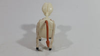 Vintage 1967 Fisher Price Little People Farm Brown Spotted White Cow Hong Kong