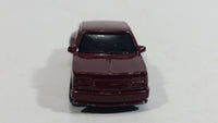 2008 Hot Wheels Customizers Corner Shop Customized C3500 Dark Red Die Cast Toy Car Vehicle - Treasure Valley Antiques & Collectibles