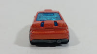 2010 Hot Wheels Asphalt Assault Orange Die Cast Toy Car Vehicle