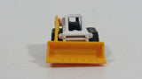 2014 Matchbox Mini Dozer White Die Cast Toy Construction Equipment Machinery Vehicle