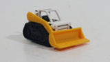 2014 Matchbox Mini Dozer White Die Cast Toy Construction Equipment Machinery Vehicle