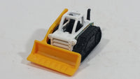 2014 Matchbox Mini Dozer White Die Cast Toy Construction Equipment Machinery Vehicle