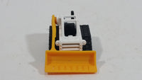 2014 Matchbox Mini Dozer White Die Cast Toy Construction Equipment Machinery Vehicle