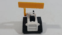 2014 Matchbox Mini Dozer White Die Cast Toy Construction Equipment Machinery Vehicle