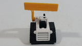 2014 Matchbox Mini Dozer White Die Cast Toy Construction Equipment Machinery Vehicle