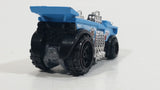 2016 Hot Wheels Rescue Backdrafter Fire Fighting Truck Baby Blue with Black Fenders Die Cast Toy Car Vehicle