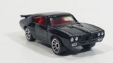 Hard to Find 2007 Matchbox '70 Pontiac GTO Black Die Cast Toy Muscle Car Vehicle - Treasure Valley Antiques & Collectibles