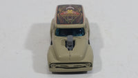 2005 Hot Wheels Pin Hedz '56 Ford Truck Flat Brown Beige Die Cast Toy Car Hot Rod Vehicle with Opening Hood