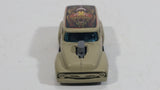 2005 Hot Wheels Pin Hedz '56 Ford Truck Flat Brown Beige Die Cast Toy Car Hot Rod Vehicle with Opening Hood