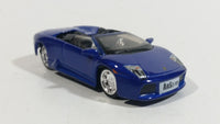 Maisto All Stars Lamborghini Murcielago Roadster Convertible Blue Die Cast Luxury Super Dream Car Vehicle