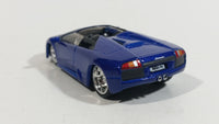 Maisto All Stars Lamborghini Murcielago Roadster Convertible Blue Die Cast Luxury Super Dream Car Vehicle