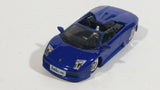 Maisto All Stars Lamborghini Murcielago Roadster Convertible Blue Die Cast Luxury Super Dream Car Vehicle