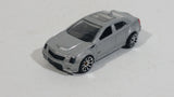 2010 Hot Wheels '09 Cadillac CTS-V Metalflake Silver Grey Die Cast Toy Luxury Car Vehicle