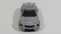 2010 Hot Wheels '09 Cadillac CTS-V Metalflake Silver Grey Die Cast Toy Luxury Car Vehicle