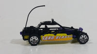 2001 Matchbox Sand Speeders Dune Buggy Black Purple Yellow Die Cast Toy Car Vehicle - Treasure Valley Antiques & Collectibles