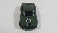 2006 Hot Wheels Vairy 8 Flat Dark Olive Army Green Die Cast Toy Muscle Car Vehicle