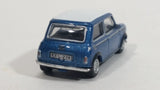 Hongwell Austin Morris Mini 7 Cooper Blue with White Stripes 1/72 Scale Die Cast Miniature Toy Car Vehicle - Treasure Valley Antiques & Collectibles