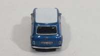 Hongwell Austin Morris Mini 7 Cooper Blue with White Stripes 1/72 Scale Die Cast Miniature Toy Car Vehicle - Treasure Valley Antiques & Collectibles