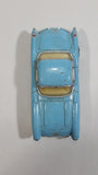 Kinsmart 1957 Chevrolet Corvette Light Blue 1/64 Scale Die Cast Toy Car Vehicle