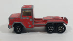 Vintage Majorette Magirus Red Semi Tractor Truck 1:100 Scale Die Cast Toy Car Trucking Rig Vehicle Version 2 - Treasure Valley Antiques & Collectibles