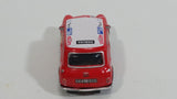 Hongwell Austin Morris Mini 7 Cooper Red and White  With Rally Sponsors 1/72 Scale Die Cast Miniature Toy Car Vehicle