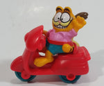 Vintage 1989 Garfield and Odie on a Motorbike McDonalds Happy Meal Toy