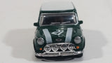 Hongwell Austin Morris Mini 7 Cooper Dark Green with White Stripes 1/72 Scale Die Cast Miniature Toy Car Vehicle - Treasure Valley Antiques & Collectibles