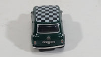 Hongwell Austin Morris Mini 7 Cooper Green with Checkered Roof 1/72 Scale Die Cast Miniature Toy Car Vehicle