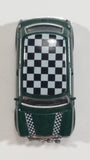 Hongwell Austin Morris Mini 7 Cooper Green with Checkered Roof 1/72 Scale Die Cast Miniature Toy Car Vehicle - Treasure Valley Antiques & Collectibles