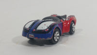 2011 Maisto Marvel Velocidad Spiderman Blue Red Die Cast Toy Superhero Car Vehicle