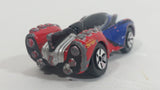 2011 Maisto Marvel Velocidad Spiderman Blue Red Die Cast Toy Superhero Car Vehicle