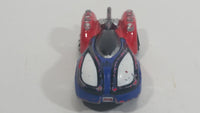 2011 Maisto Marvel Velocidad Spiderman Blue Red Die Cast Toy Superhero Car Vehicle