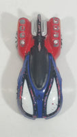 2011 Maisto Marvel Velocidad Spiderman Blue Red Die Cast Toy Superhero Car Vehicle