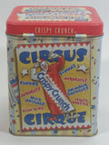 Neilson Crispy Crunch "at the Circus" Chocolate Bar Snacks Hinged Metal Tin Container Sweets Collectible