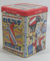 Neilson Crispy Crunch "at the Circus" Chocolate Bar Snacks Hinged Metal Tin Container Sweets Collectible