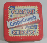 Neilson Crispy Crunch "at the Circus" Chocolate Bar Snacks Hinged Metal Tin Container Sweets Collectible