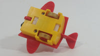 Vintage 1989 Peanuts Gang Pop Mobiles United Features Syndicate Snoopy Flying Ace Doghouse Plastic Toy McDonald's Happy Meals