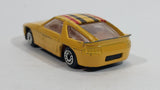 Vintage Zee Toys Dyna Wheels Porsche 928S Pennzoil Yellow Die Cast Toy Car Vehicle